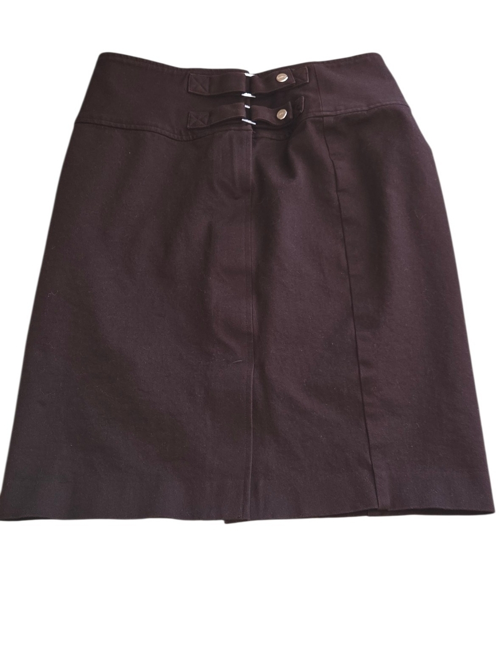 Women’s Ralph Lauren Dark Brown A-Line Midi Skirt
